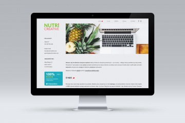 Strona internetowa Nutri Creative