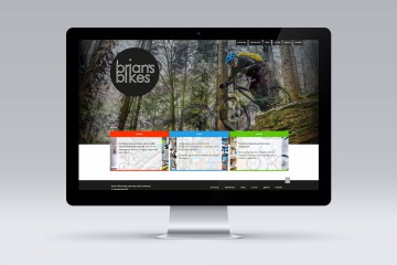 Strona internetowa Brian Bikes